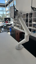 Load image into Gallery viewer, Used White Herman Miller Flo Monitor Arms
