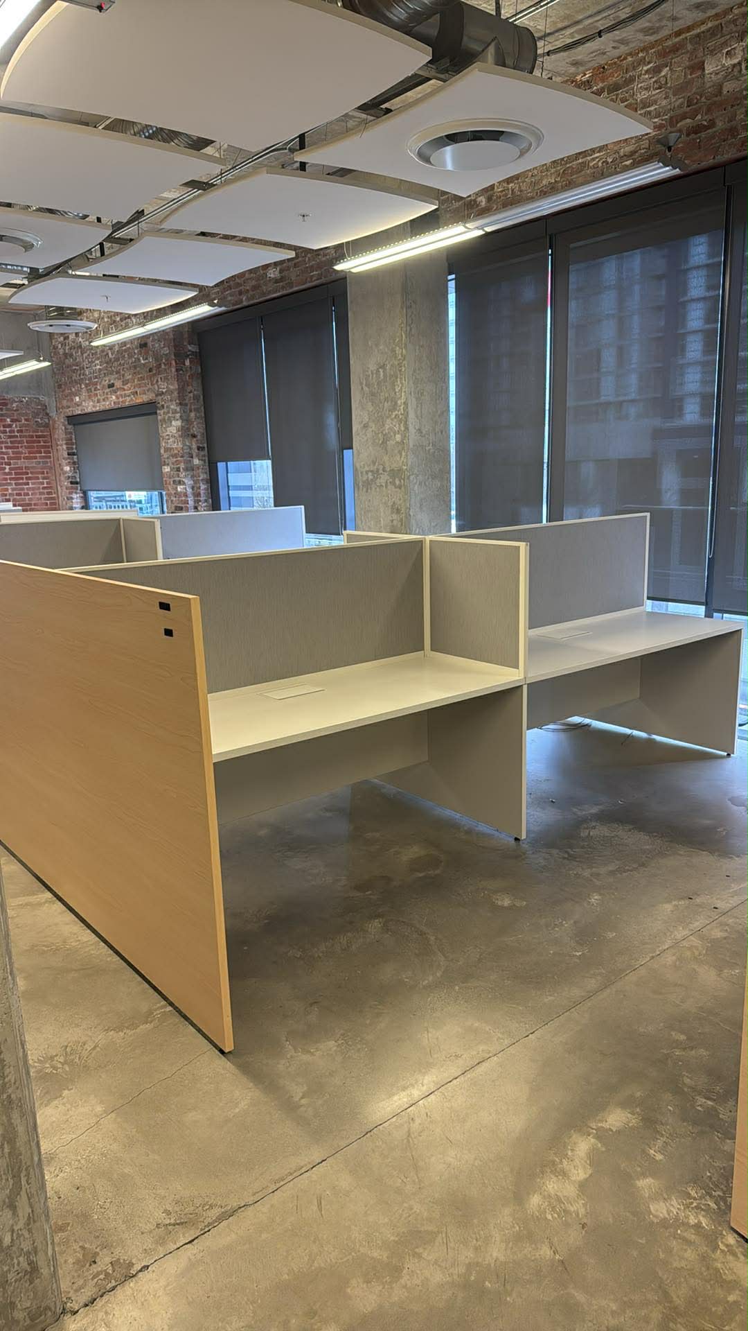 Teknion District Workstation Pod - 4 Person (Powered)