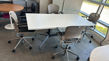 Load image into Gallery viewer, Used White Herman Miller Meeting Table
