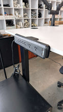 Load image into Gallery viewer, Used Uplift Desk Clamp-On Surge Protector w/ USB Charger
