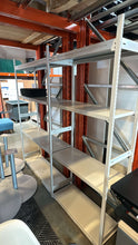 Load image into Gallery viewer, Used Idustrial Metal EZ-Rect Adjustable Shelving
