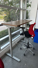 Load image into Gallery viewer, Used &quot;Enhance&quot; Sit-Stand Desks w/ Upgraded Herman Miller Top
