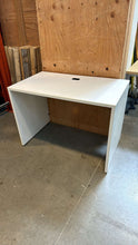 Load image into Gallery viewer, Used White Steelcase Single Desk
