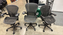 Load image into Gallery viewer, Used Herman Miller Aeron Office Chairs. Size B &amp; C
