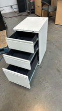 Load image into Gallery viewer, Used White Herman Miller 3 Drawer Pedestal
