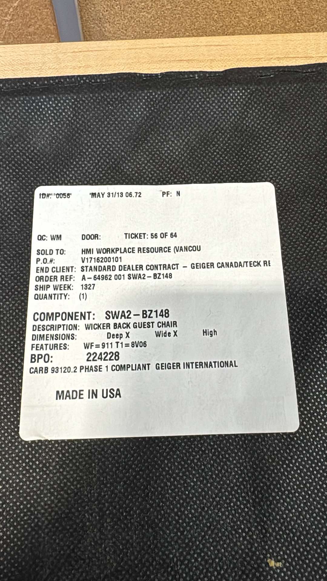 Herman Miller Gieger Ascribe Guest Chair