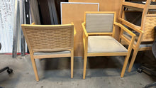 Load image into Gallery viewer, Used Gieger &quot;Ascribe&quot; (Herman Miller) Wicker Back Guest Chairs
