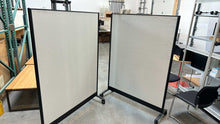 Load image into Gallery viewer, Used Steelcase Rolling Free Standing Office Dividers
