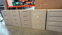 Load image into Gallery viewer, Used Global 4 Drawer Lateral Cabinets *Discounted*
