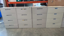 Load image into Gallery viewer, Used Global 4 Drawer Lateral Cabinets *Discounted*
