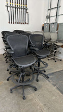 Load image into Gallery viewer, Used Herman Miller Aeron Size B Stools - Fully Loaded
