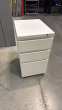 Load image into Gallery viewer, Used White Herman Miller 3 Drawer Pedestal
