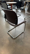 Load image into Gallery viewer, Used Boss Design Leather Sled Base Guest Chairs
