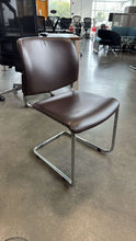 Load image into Gallery viewer, Used Boss Design Leather Sled Base Guest Chairs
