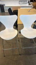 Load image into Gallery viewer, LIKE NEW Fritz Hansen &quot;Series 7&quot; Mid Century Bar Stools
