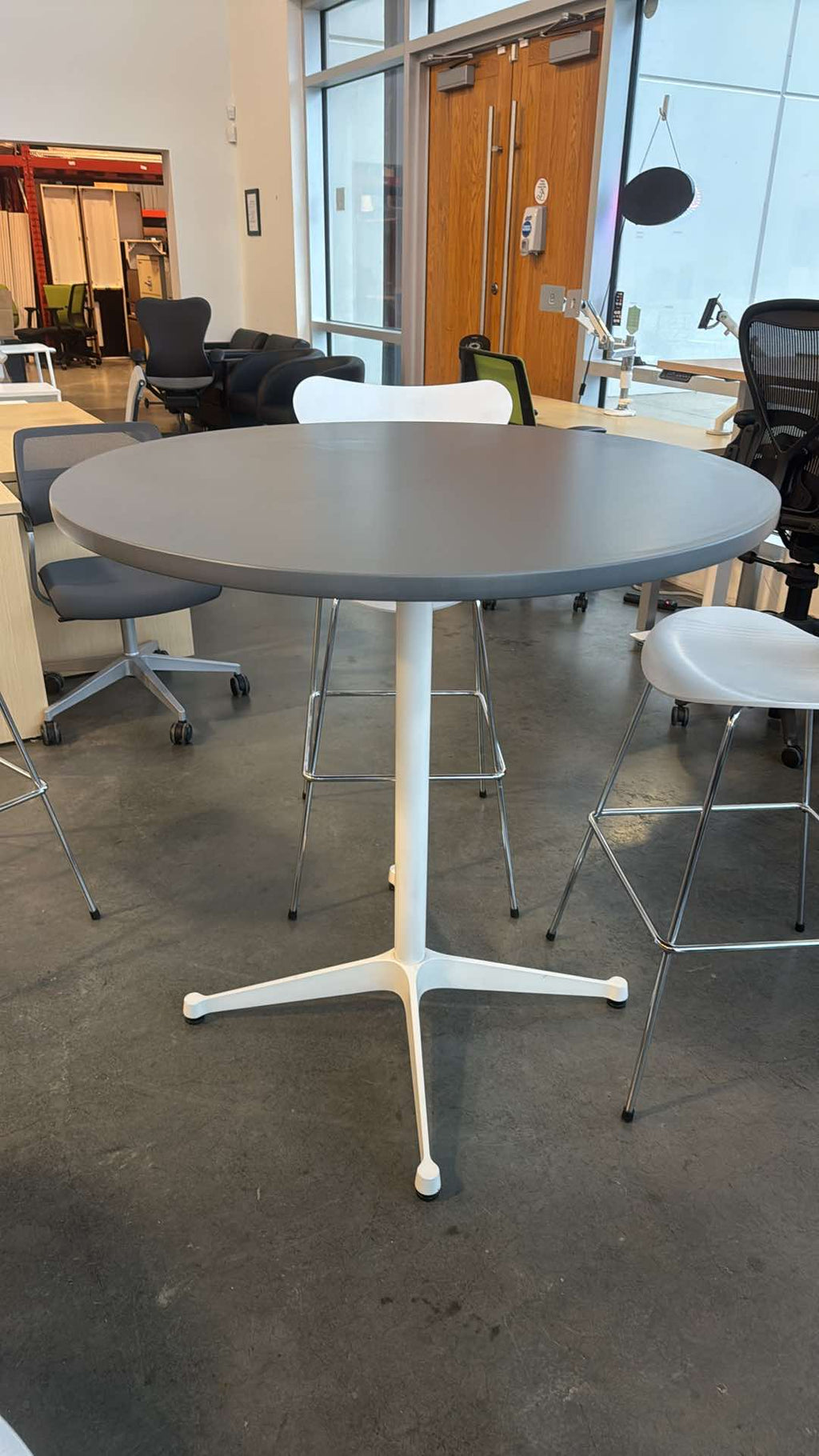 Herman Miller Eames Bar Height Round Table - 42"