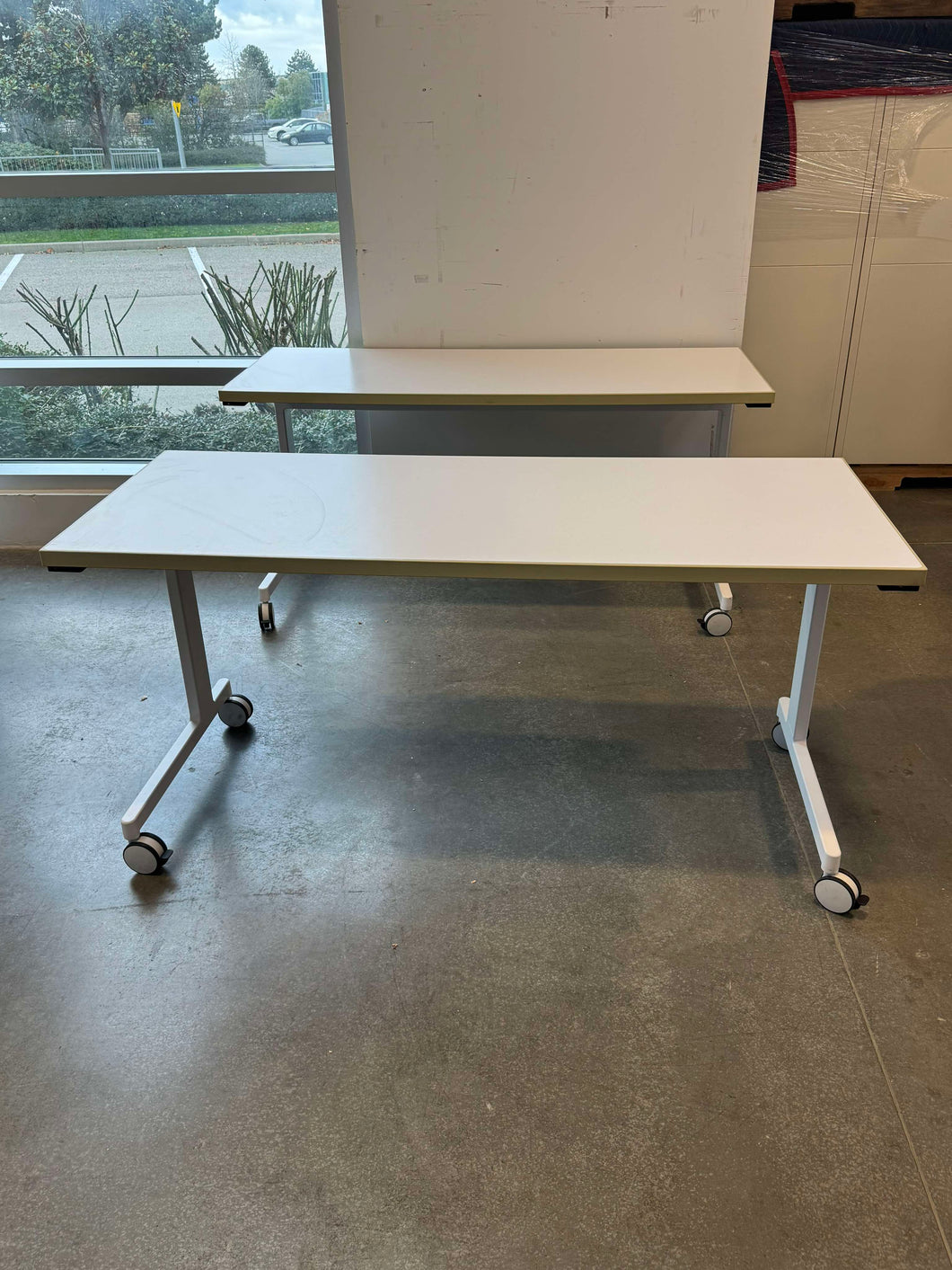 LIKE NEW Knoll Pixel Rolling Tables