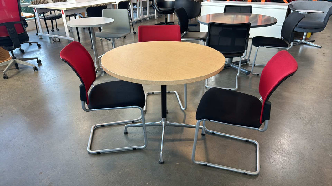 Used Herman Miller Round Table w/ Eames Base