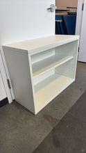 Load image into Gallery viewer, Used Herman Miller &quot;Tu&quot; White Metal Bookshelves
