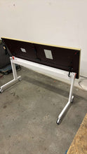 Load image into Gallery viewer, LIKE NEW Knoll &quot;Pixel&quot; Flip Top Rolling Training Tables
