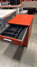 Load image into Gallery viewer, Used Red Ikea Storage Pedestals
