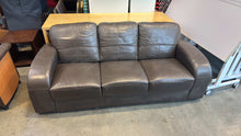 Load image into Gallery viewer, Used Leather Couch
