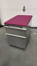 Load image into Gallery viewer, Used Knoll Rolling Storage Pedestal w/Cushion
