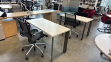 Load image into Gallery viewer, Used Herman Miller 4 Foot White Desks
