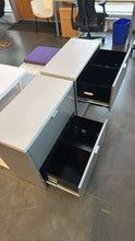 Load image into Gallery viewer, Used Knoll 2 Drawer Cabinets w/ Wood Top
