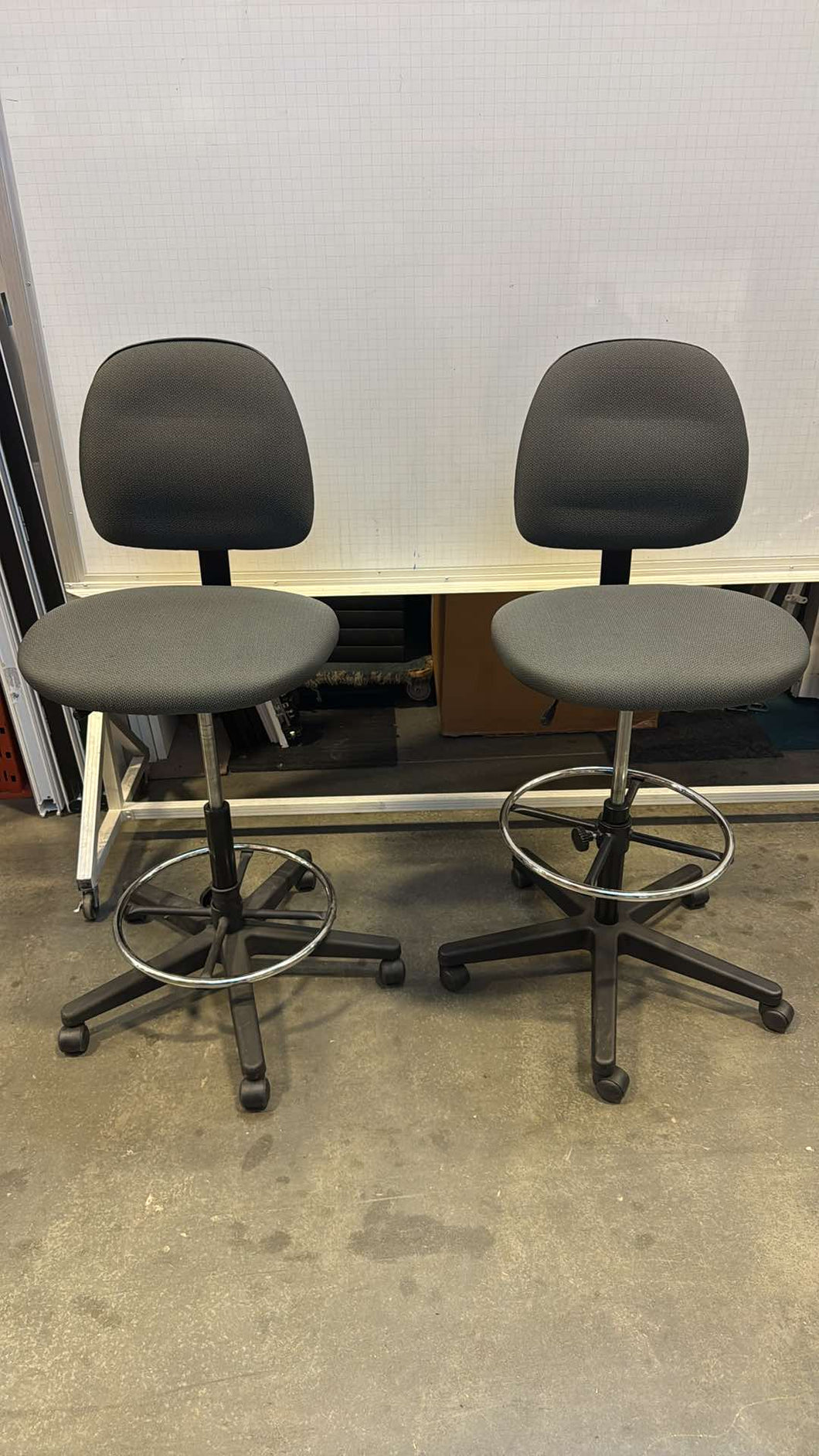 Used Global Cloth Drafting Chairs