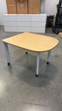 Load image into Gallery viewer, Used Herman Miller Half Bullet Table
