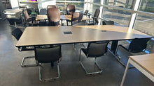 Load image into Gallery viewer, Used 10x4 Powered Boardroom Table
