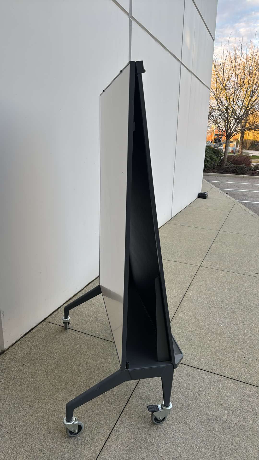 Egan "A-Frame" Double Sided Mobile Magnetic Whiteboard