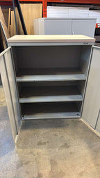 Offices 2 Go 2 Door Storage Cabinet w/ Wood Top