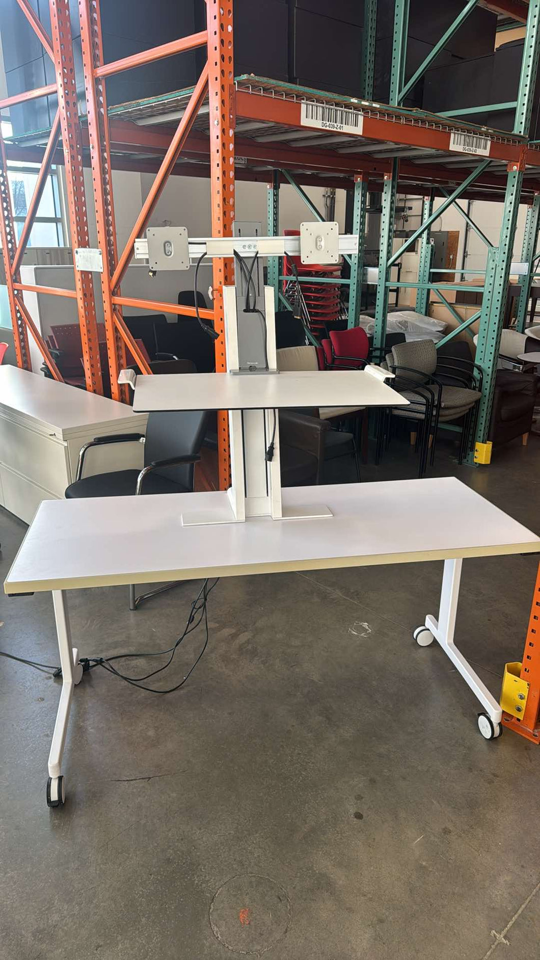 Used Humanscale QuickStand Ergonomic Standing Desk Station