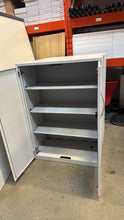 Load image into Gallery viewer, Used Steelcase Metal 2 Door Storage Cabinets
