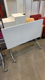 Global Terin White Folding Training Table - 48" x 24"