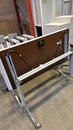 Global Terin White Folding Training Table - 48" x 24"