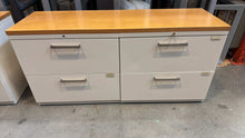 Load image into Gallery viewer, Used Haworth Lateral Cabinet w/ Wood Top
