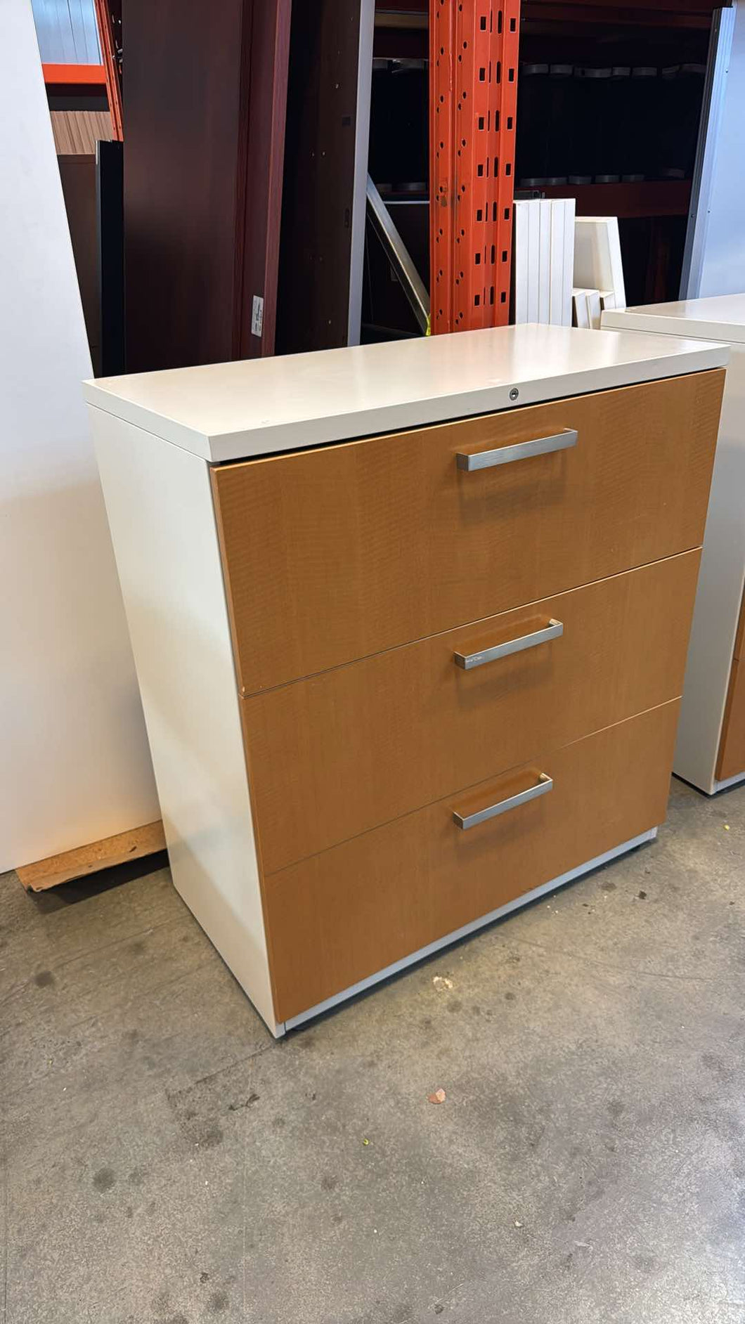 Used Haworth 3 Drawer Lateral Cabinets