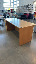 Load image into Gallery viewer, Used Haworth Solid Wood Desk w/ Storage
