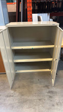 Load image into Gallery viewer, Used 2 Door Locking Metal Stationary Cabinet
