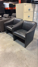 Load image into Gallery viewer, Used Steelcase Leather Lounge Chair
