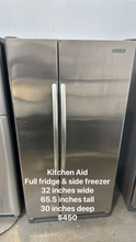 Load image into Gallery viewer, Used Full Size Brand Name Fridges
