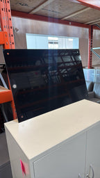 Quartet Glass Magnetic Whiteboard (Black) - 24" x 36"