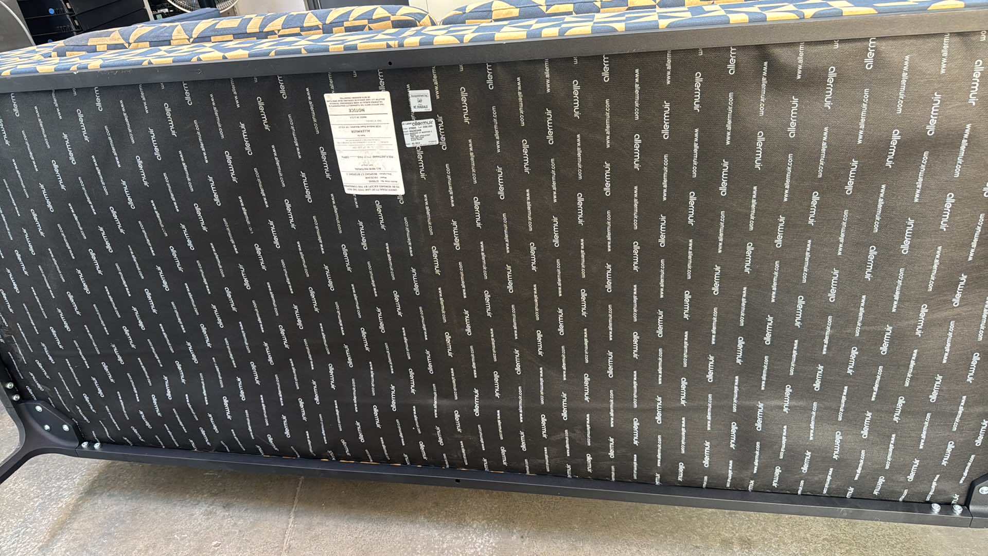 Allermuir Alcove High-Back Sofa - 75" x 30"