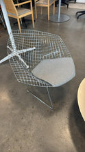 Load image into Gallery viewer, LIKE NEW - Knoll Bertoia Diamond Chairs – Chrome Wire w/ Seat Pads
