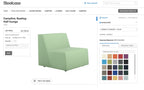 Steelcase Turnstone Campfire Half Lounge Chair