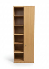 Load image into Gallery viewer, Used Haworth Wood Wardrobe Storage Cabinet

