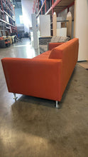 Load image into Gallery viewer, Used &quot;Krug&quot; 3 Seater Orange Couch
